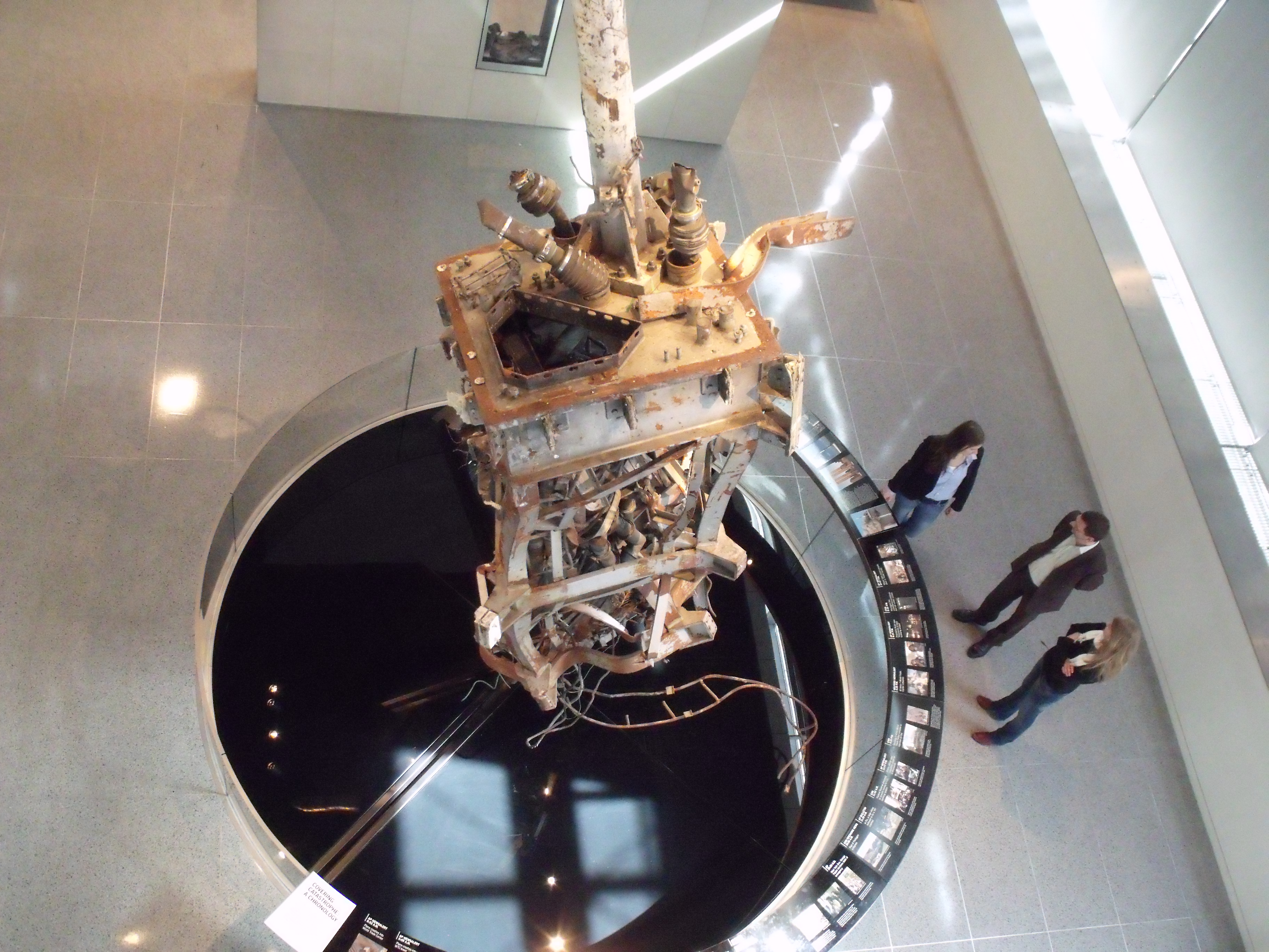 Antenne des World Trade Center im Newseum Washington D.C.