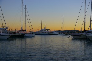 Boats at Frejus Harbour by Day...