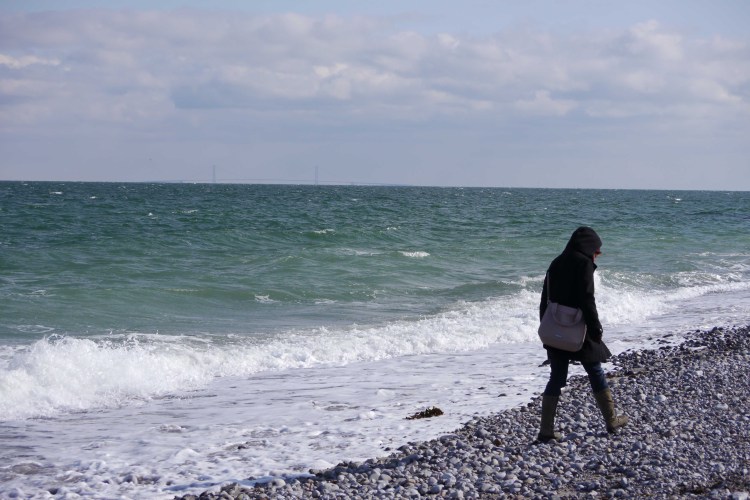 Woman At The Beach 1