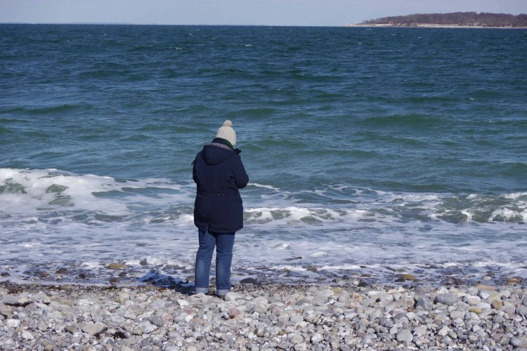 Woman At The Beach 2