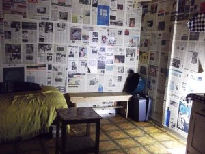 Reconstruction in a box: Inside a Township building