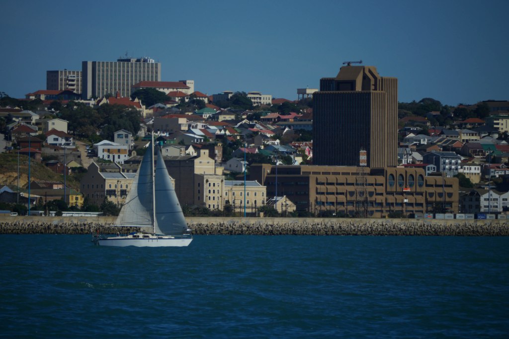 Day 43: Port Elizabeth seen from the&nbsp;sea