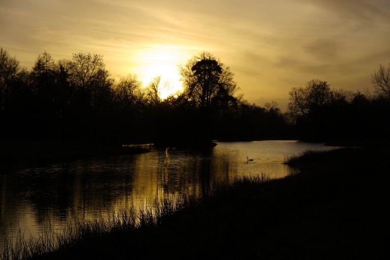 Stowe Landscape Garden Sunset 2
