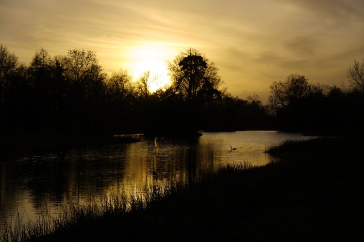 Stowe Landscape Garden Sunset 2